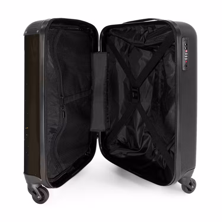5 NBS - Handbagage koffer - Unisex middel -binnenkant