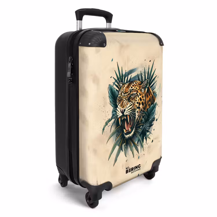 9 NBS - Handbagage koffer - Unisex middel -productfoto_3d