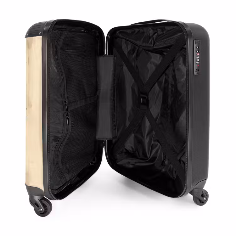9 NBS - Handbagage koffer - Unisex middel -binnenkant