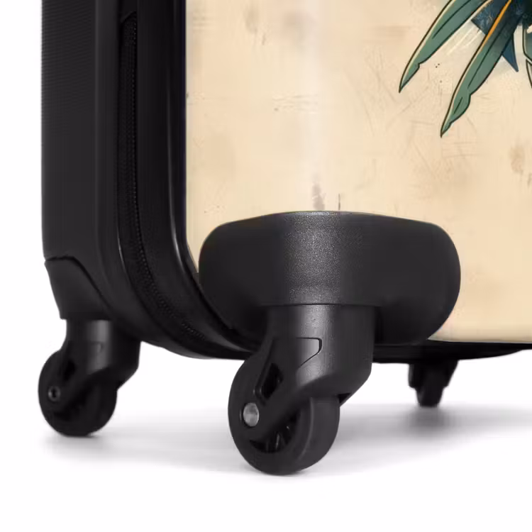 9 NBS - Handbagage koffer - Unisex middel -wiel