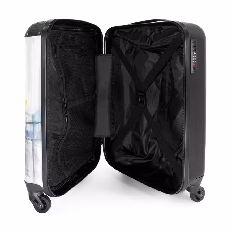De kracht van constructie NBS - Handbagage koffer - Unisex middel -binnenkant