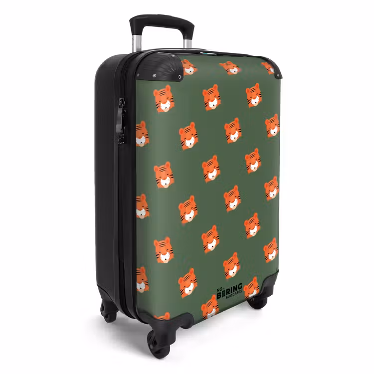 Tijger turbulentie NBS - Handbagage koffer - Unisex middel -productfoto_3d