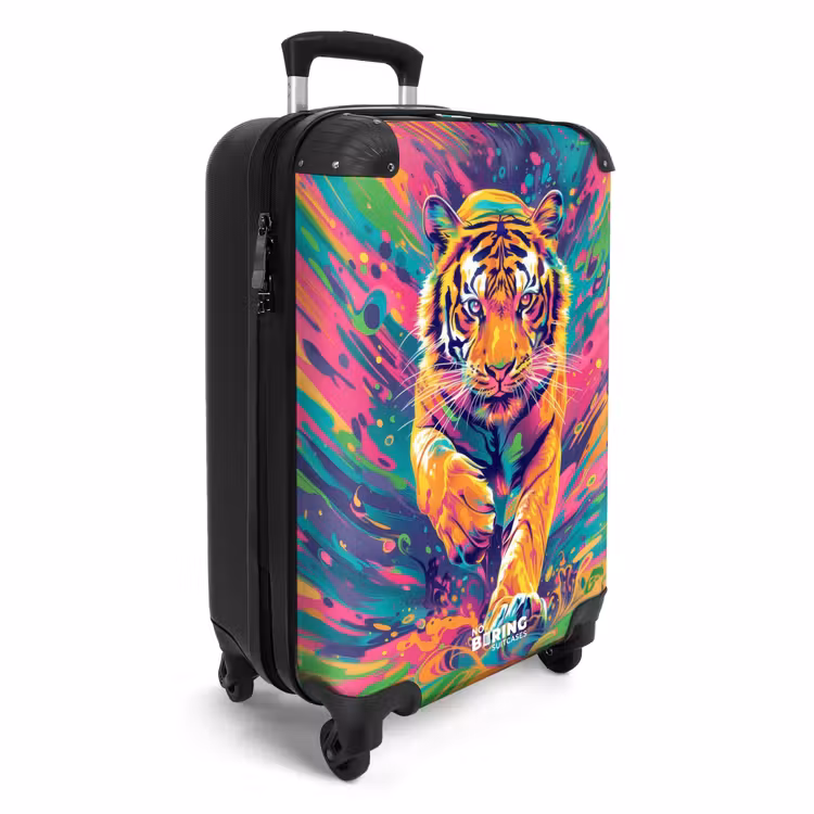 Turbo tijger NBS - Handbagage koffer - Unisex middel -productfoto_3d