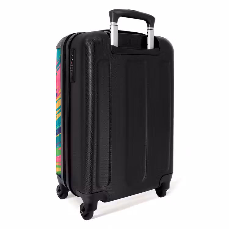 Turbo tijger NBS - Handbagage koffer - Unisex middel -achterkant