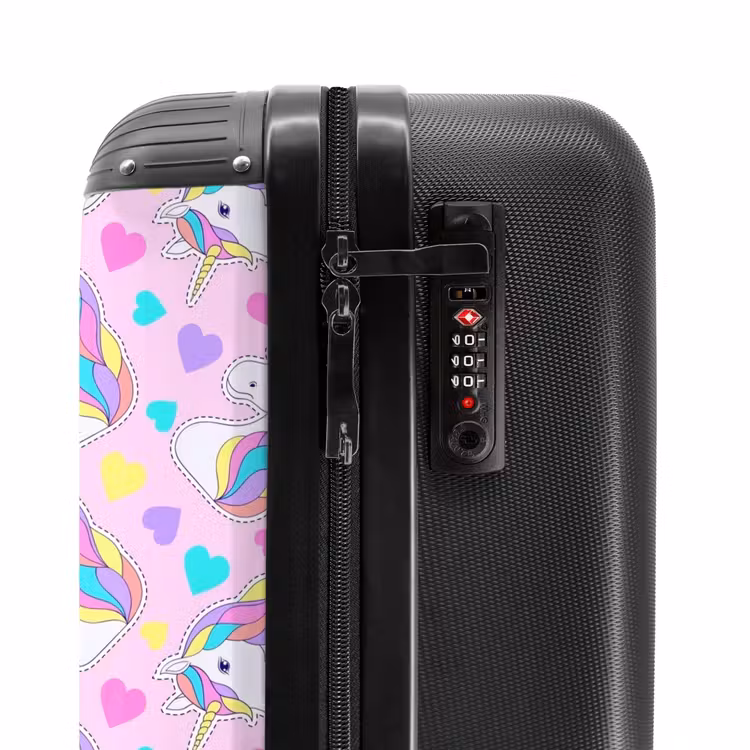 Eenhoorn euforie NBS - Handbagage koffer - Unisex middel -slot