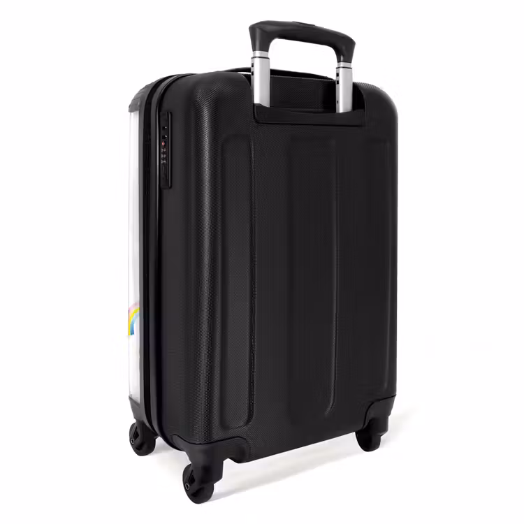 Luchtige eenhoorns NBS - Handbagage koffer - Kinderen Unisex middel -achterkant