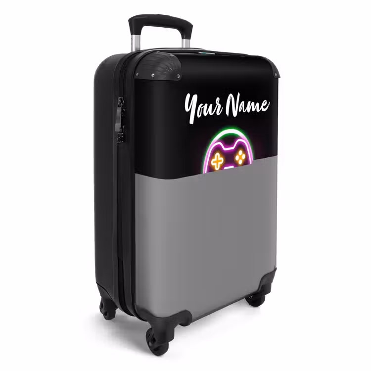 Alien Gamer NBS - Handbagage koffer - Kinderen Unisex middel -productfoto_3d