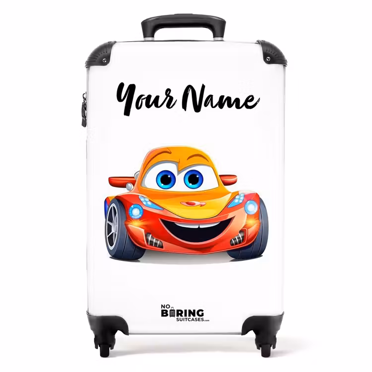 Auke auto NBS - Handbagage koffer - Kinderen Unisex middel -productfoto_recht