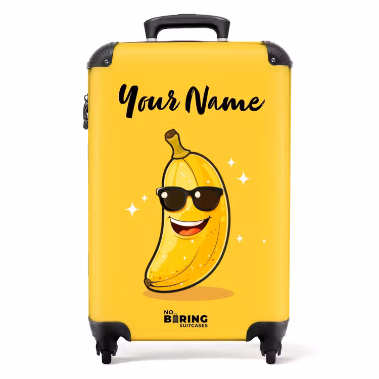 Barry banaan NBS - Handbagage koffer - Kinderen Unisex middel -productfoto_recht