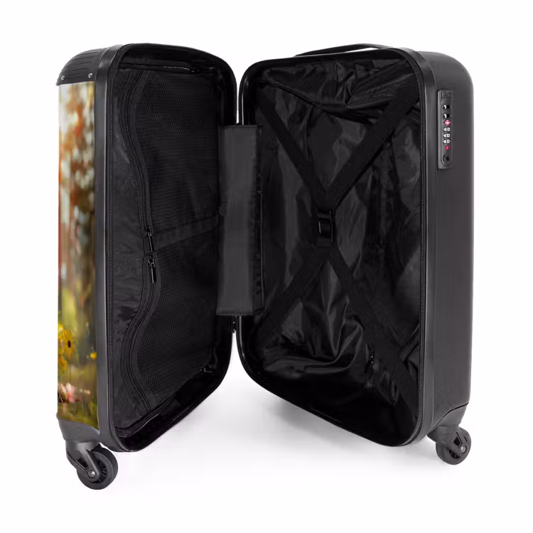 Benno Bloembouwer NBS - Handbagage koffer - Kinderen Unisex middel -binnenkant