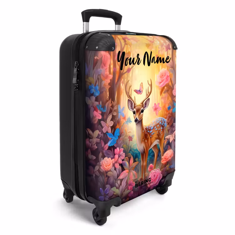 Bloesem boshert NBS - Handbagage koffer - Kinderen Unisex middel -productfoto_3d