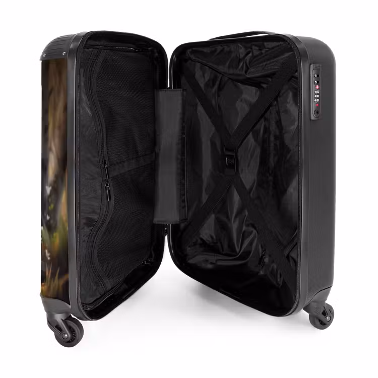 Bobby Bosboom NBS - Handbagage koffer - Kinderen Unisex middel -binnenkant