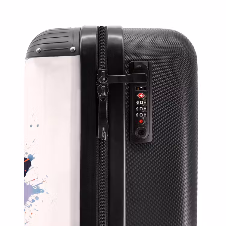 Vlinderexplosie NBS - Handbagage koffer - Kinderen Unisex middel -slot