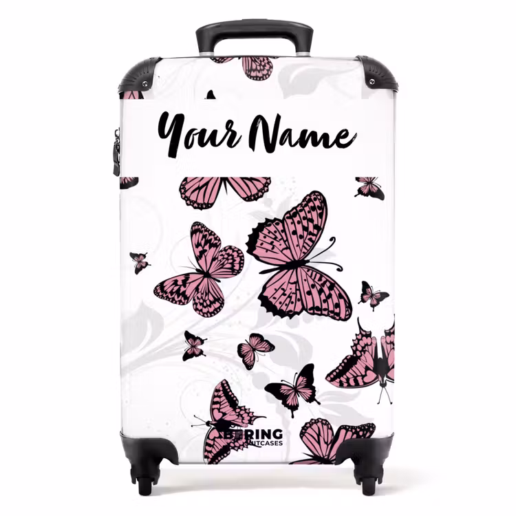 Vlinderzee NBS - Handbagage koffer - Kinderen Unisex middel -productfoto_recht