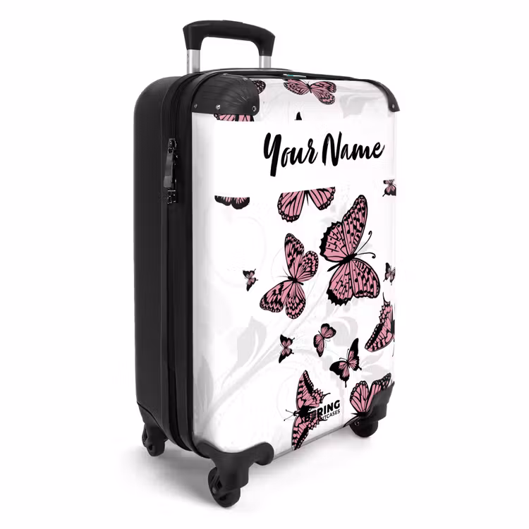 Vlinderzee NBS - Handbagage koffer - Kinderen Unisex middel -productfoto_3d