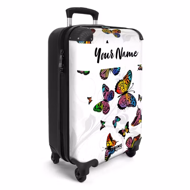 Vlinderstorm NBS - Handbagage koffer - Kinderen Unisex middel -productfoto_3d