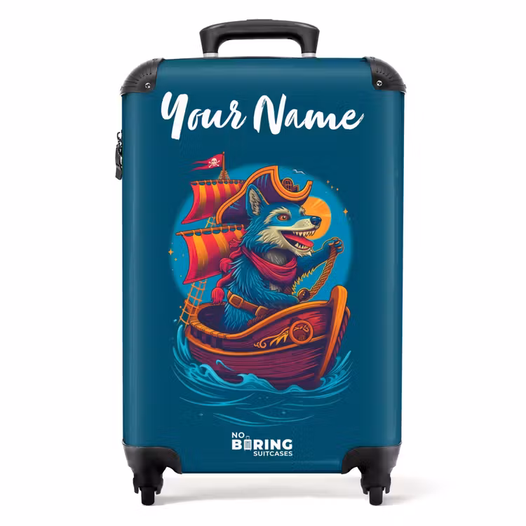 Kapitein Stormsnuit NBS - Handbagage koffer - Kinderen Unisex middel -productfoto_recht