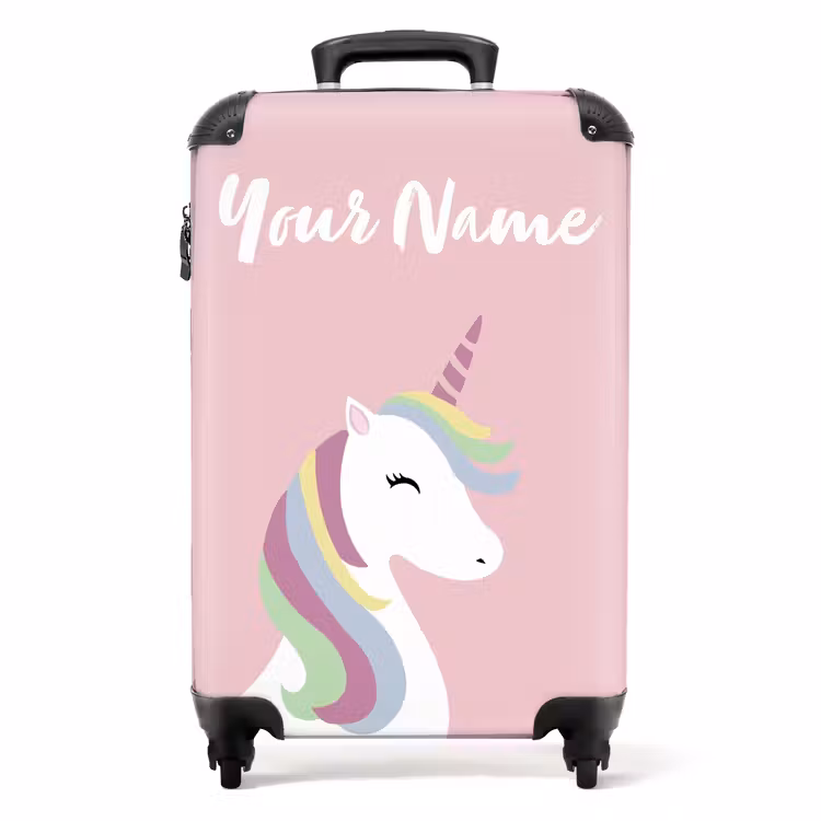Cartoonicorn NBS - Handbagage koffer - Kinderen Unisex middel -productfoto_recht
