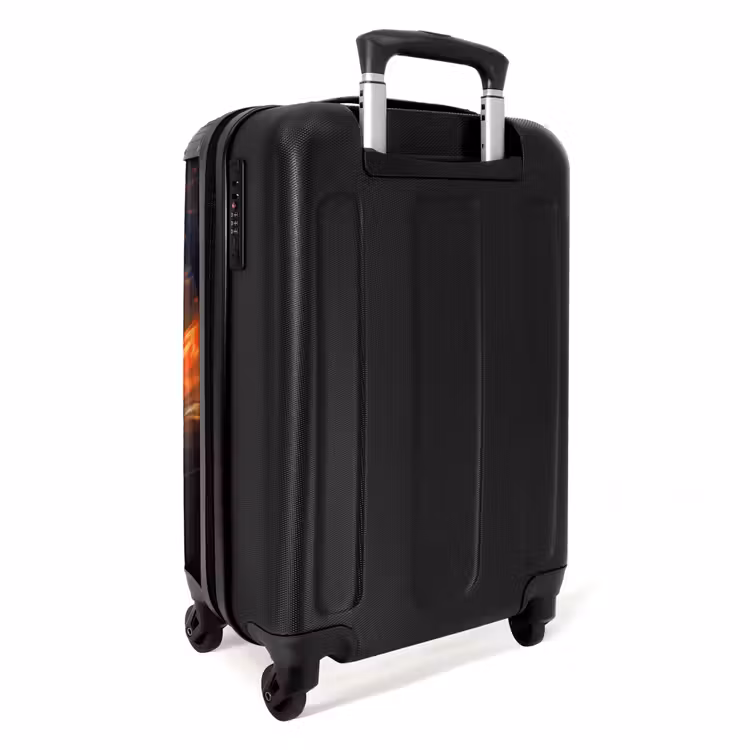 City superhero NBS - Handbagage koffer - Kinderen Unisex middel -achterkant