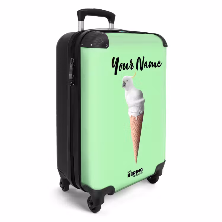 Kaketoehoorntje NBS - Handbagage koffer - Kinderen Unisex middel -productfoto_3d