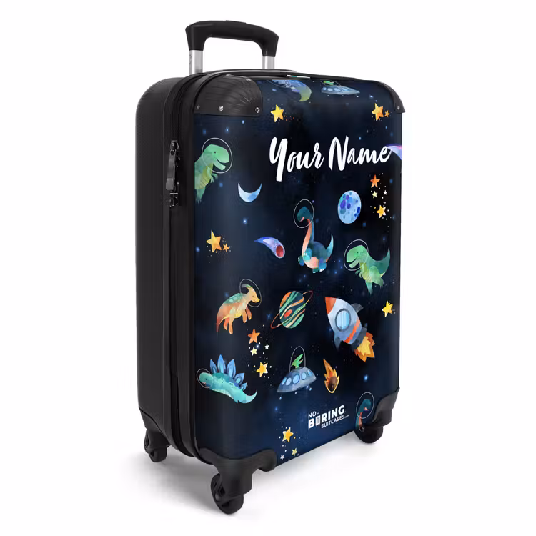 Cosmodino's NBS - Handbagage koffer - Kinderen Unisex middel -productfoto_3d