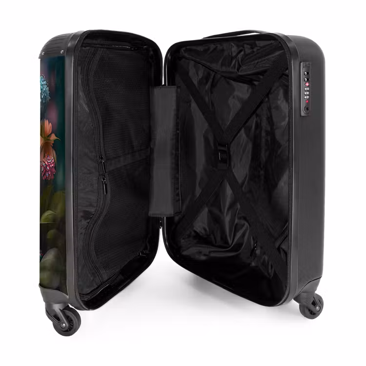 Snoezige Sjakie NBS - Handbagage koffer - Kinderen Unisex middel -binnenkant