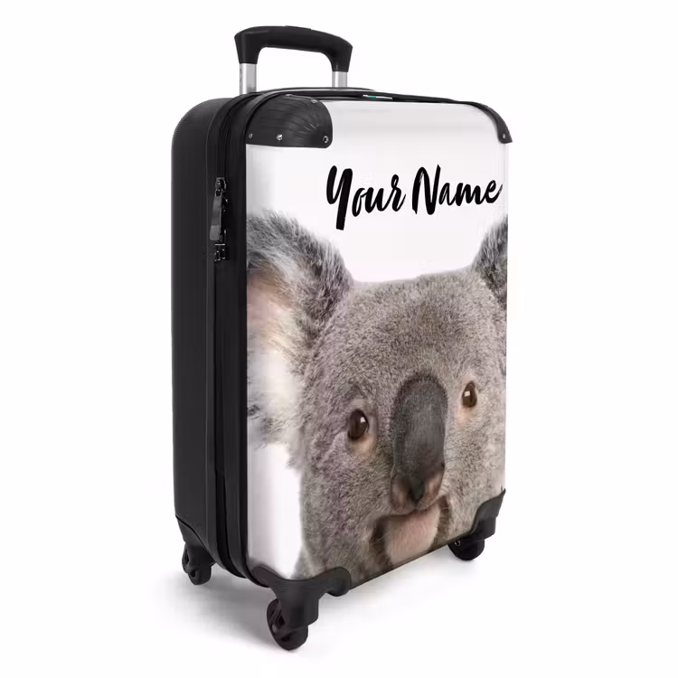 Schattige Koala Beer NBS - Handbagage koffer - Kinderen Unisex middel -productfoto_3d
