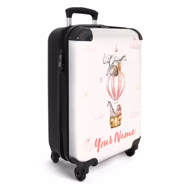 Vliegend circus NBS - Handbagage koffer - Kinderen Unisex middel -productfoto_3d