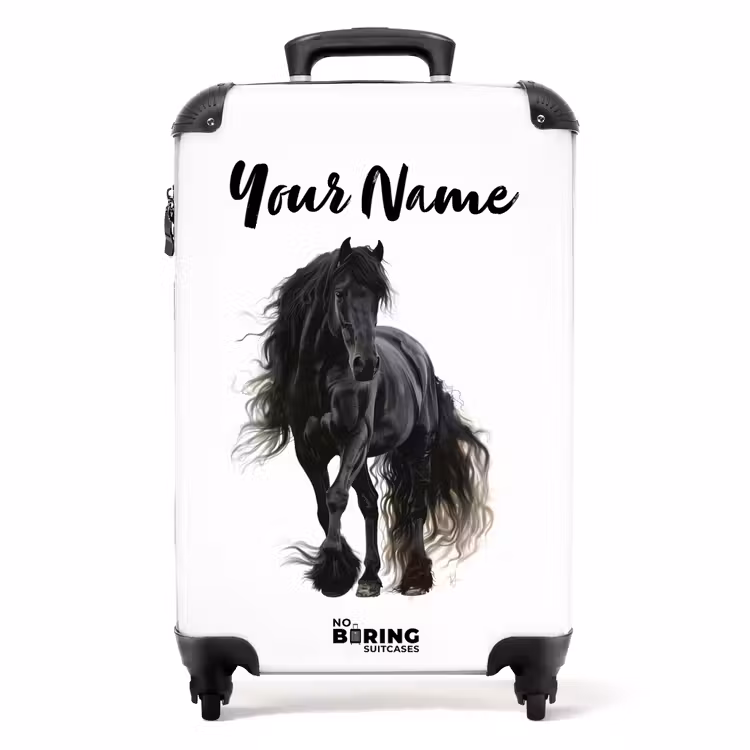 Frits het friese paard NBS - Handbagage koffer - Kinderen Unisex middel -productfoto_recht