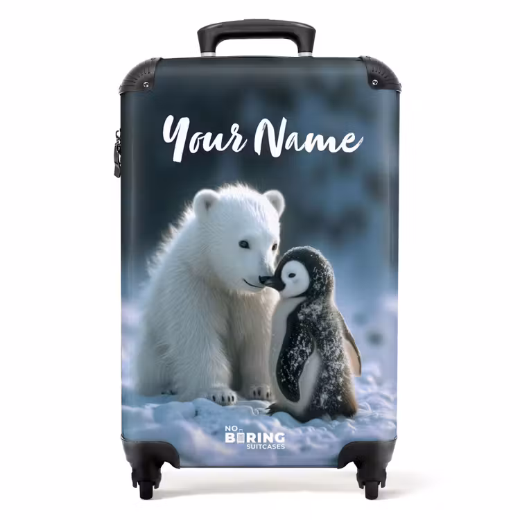 Frosty friends NBS - Handbagage koffer - Kinderen Unisex middel -productfoto_recht
