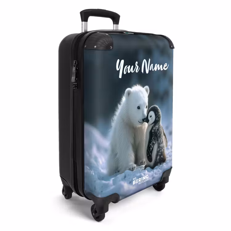 Frosty friends NBS - Handbagage koffer - Kinderen Unisex middel -productfoto_3d