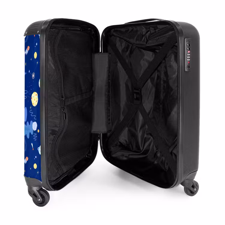 Melkwegmagie NBS - Handbagage koffer - Kinderen Unisex middel -binnenkant