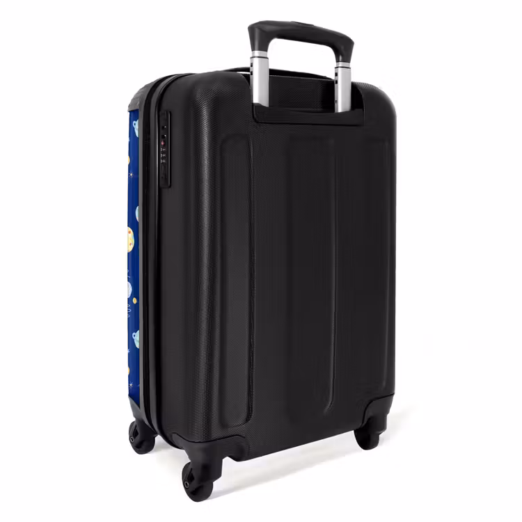 Melkwegmagie NBS - Handbagage koffer - Kinderen Unisex middel -achterkant