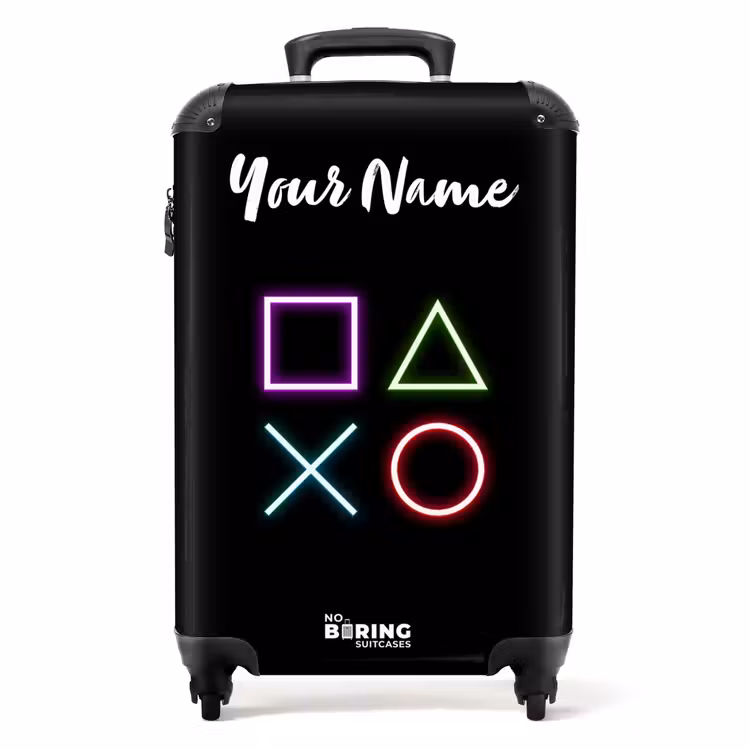 Game On NBS - Handbagage koffer - Kinderen Unisex middel -productfoto_recht