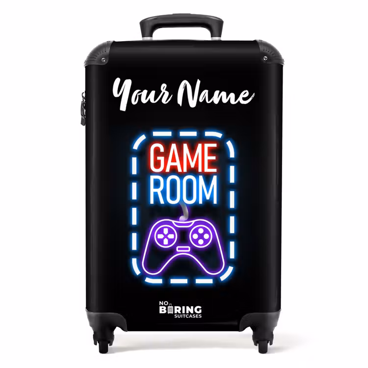 Game Room NBS - Handbagage koffer - Kinderen Unisex middel -productfoto_recht