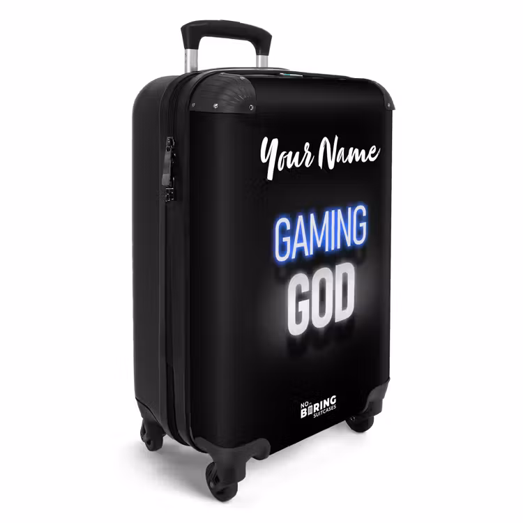 Gaming God NBS - Handbagage koffer - Kinderen Unisex middel -productfoto_3d