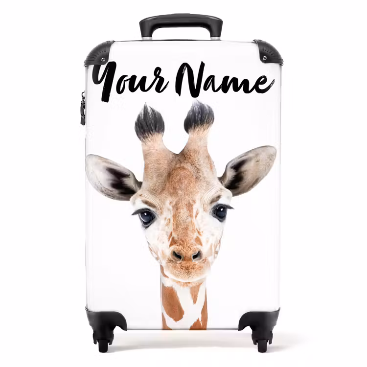 Gerrie Giraffe NBS - Handbagage koffer - Kinderen Unisex middel -productfoto_recht