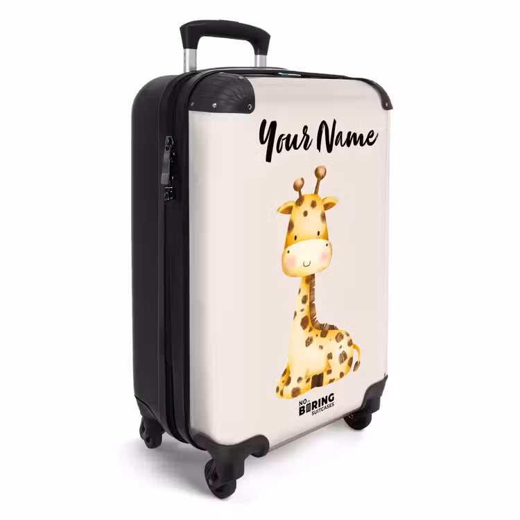 Gigi Giraffe NBS - Handbagage koffer - Kinderen Unisex middel -productfoto_3d