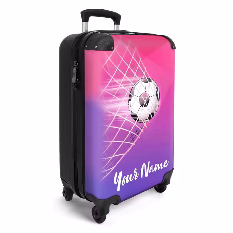 Goal-getter roze NBS - Handbagage koffer - Kinderen Unisex middel -productfoto_3d