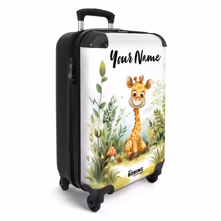 Guusje giraf NBS - Handbagage koffer - Kinderen Unisex middel -productfoto_3d