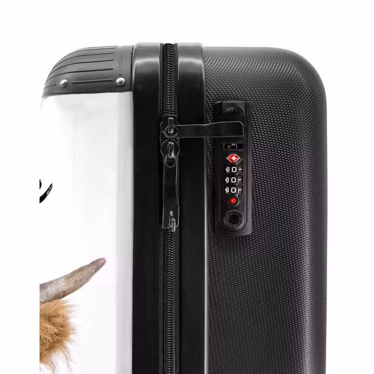 Halbe Hooglander NBS - Handbagage koffer - Kinderen Unisex middel -slot