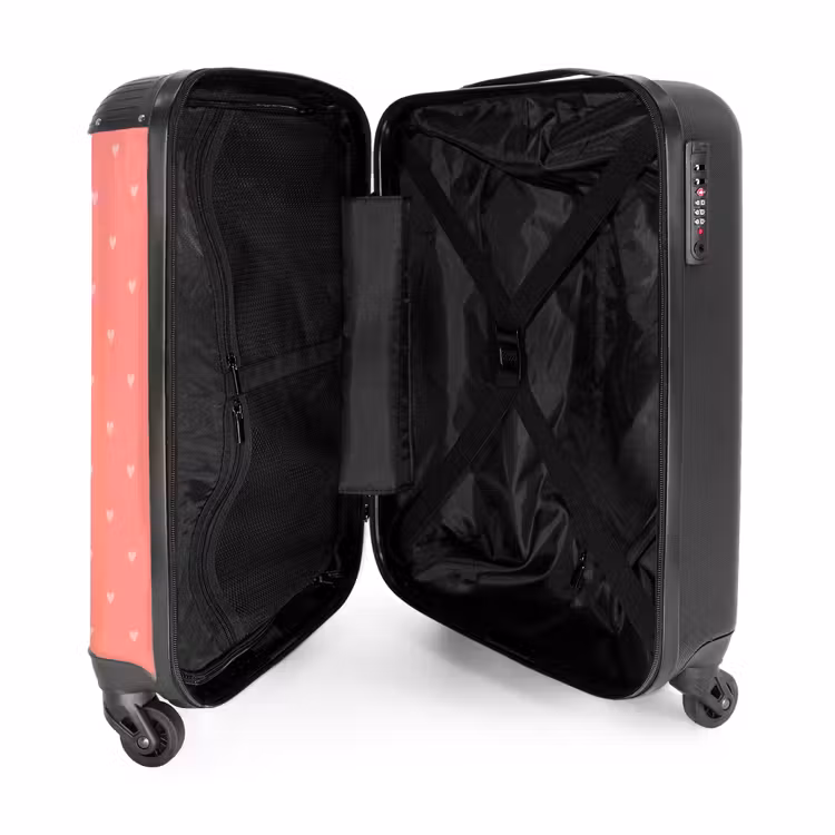 Hartendief NBS - Handbagage koffer - Kinderen Unisex middel -binnenkant