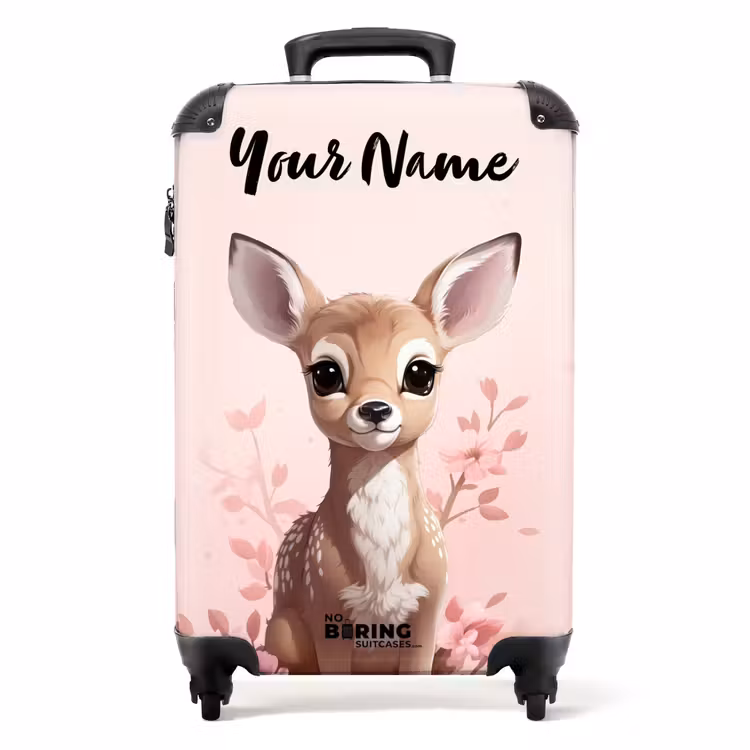 Hedwig hertje NBS - Handbagage koffer - Kinderen Unisex middel -productfoto_recht