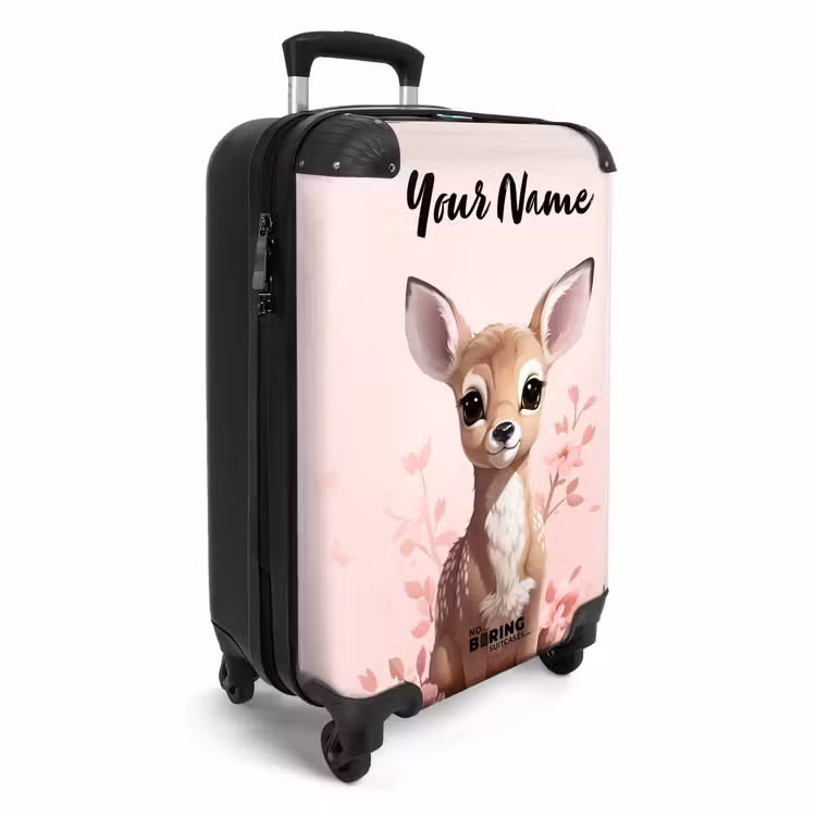 Hedwig hertje NBS - Handbagage koffer - Kinderen Unisex middel -productfoto_3d