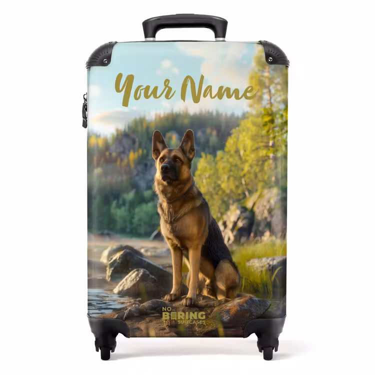 Hessel herder NBS - Handbagage koffer - Kinderen Unisex middel -productfoto_recht