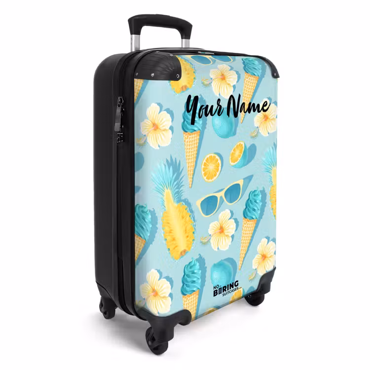 Ibiza icecream NBS - Handbagage koffer - Kinderen Unisex middel -productfoto_3d