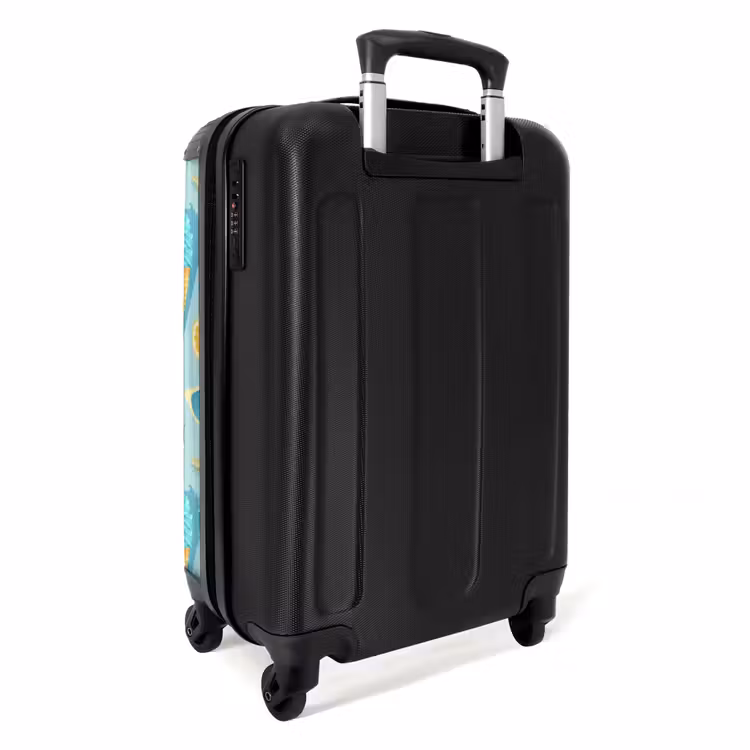 Ibiza icecream NBS - Handbagage koffer - Kinderen Unisex middel -achterkant
