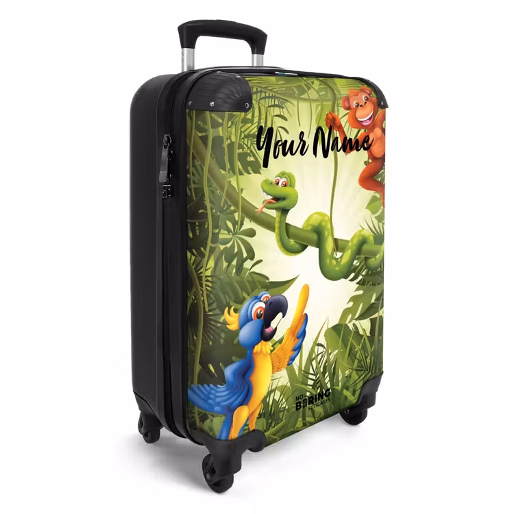 Jolige jungle NBS - Handbagage koffer - Kinderen Unisex middel -productfoto_3d