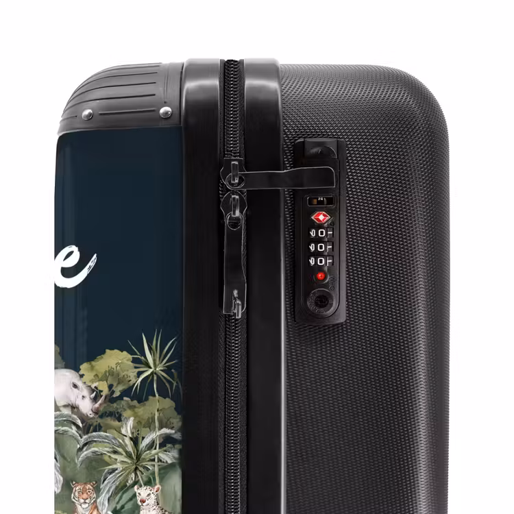 Jungle in de maneschijn NBS - Handbagage koffer - Kinderen Unisex middel -slot