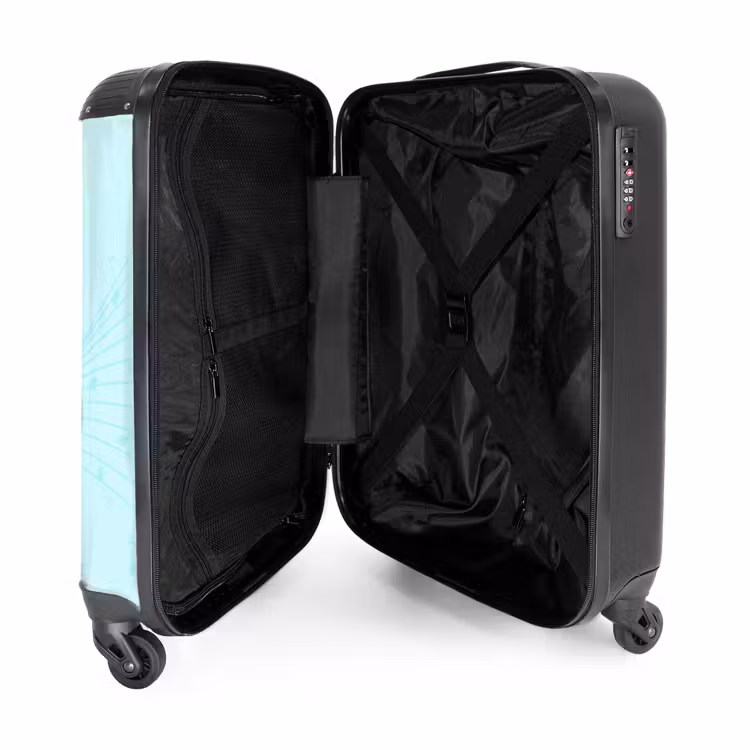 Kees de Panda NBS - Handbagage koffer - Kinderen Unisex middel -binnenkant
